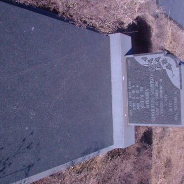 KLERK Albertus Stephanus Abraham, de 1907-1975