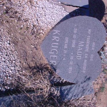 KRUGER Maud 1906-1975