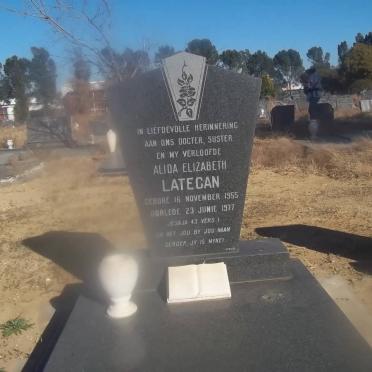 LATEGAN Alida Elizabeth 1955-1977