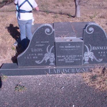 LABUSCHAGNE Louis 1920-1979 &amp; Hannetjie 1924-2004