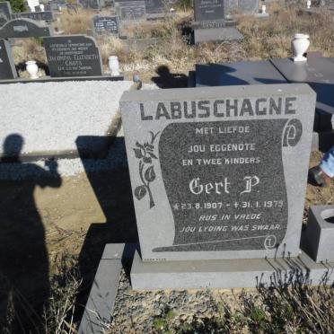 LABUSCHAGNE Gert P. 1907-1979