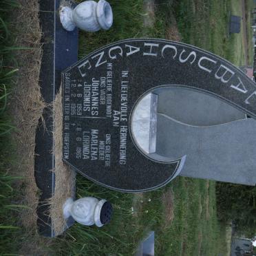 LABUSCHAGNE Johannes Jogimus 1959-1995 &amp; Marlena Lorinda 1965-