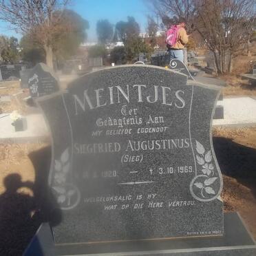 MEINTJES Siegried Augustinus 1920-1969