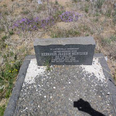 MEINTJIES Hermanus Joachim 1927-1945