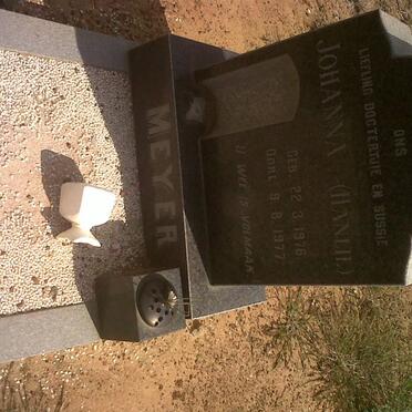 MEYER Johanna 1976-1977