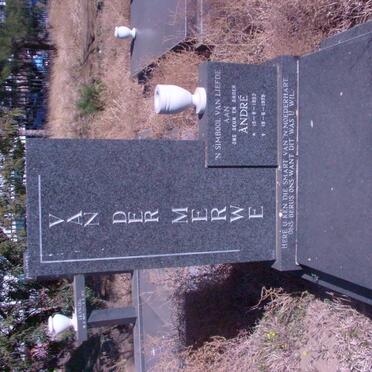 MERWE André, van der 1953-1979