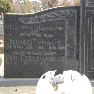 MEYER Johannes Stephanus 1922-1989 &amp; Dinah Carolina Christina 1933- :: MEYER Johanna Susanna Hendrina nee ROUX 1926-1956