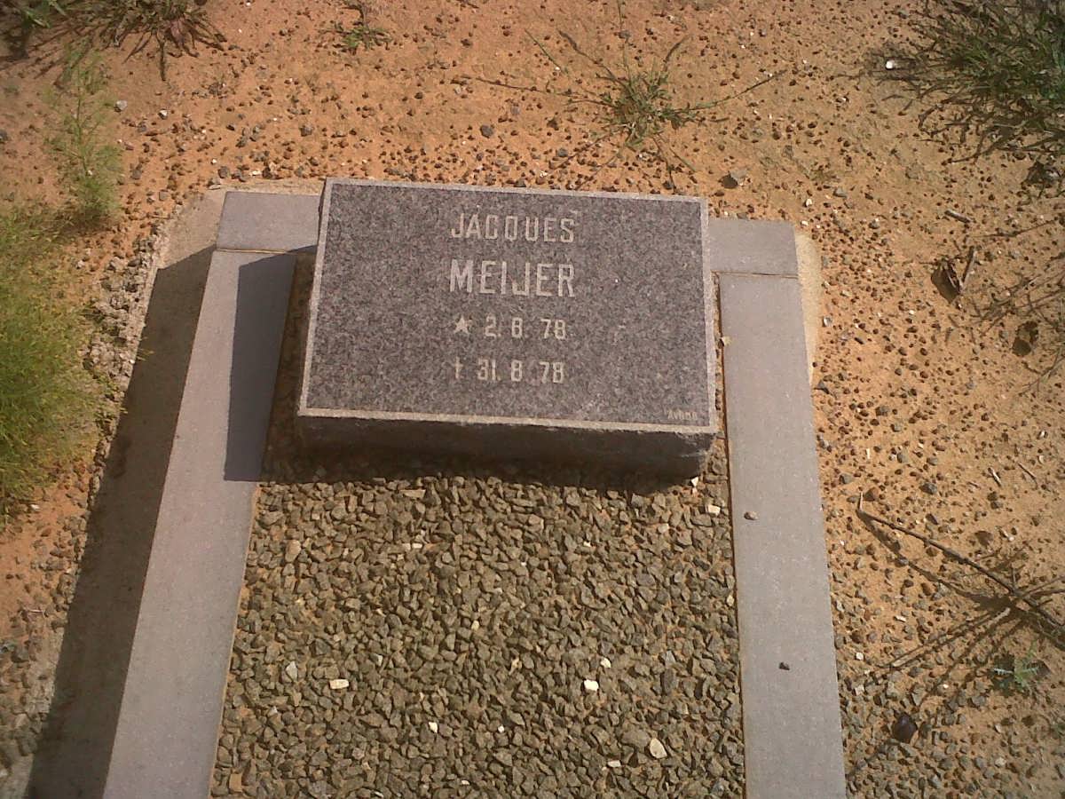 MEIJER Jacques 1978-1978