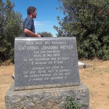 MEYER Catharina Johanna nee VAN DEN BERG -1952