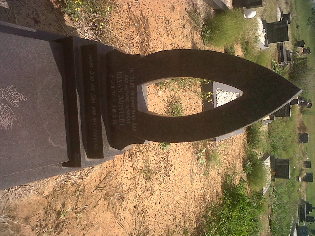 MOSTERT Riaan 1977-1979