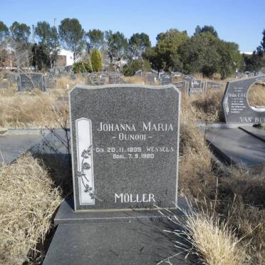 MÖLLER Johanna Maria geb WESSELS 1899-1980