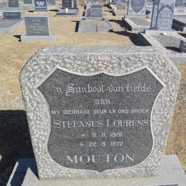 MOUTON Stefanus Lourens 1926-1972