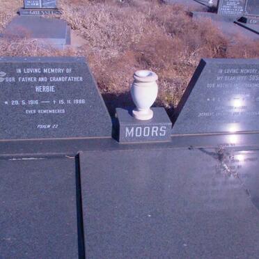 MOORS Herbie 1916-1986 &amp; Susie 19??-1981