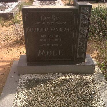 MOLL Gertruida Vandewall 1886-1964