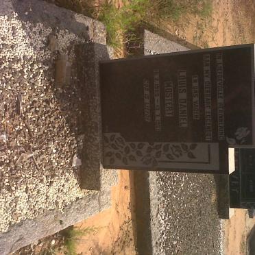 MOSTERT Louis Daniel 1905-1961