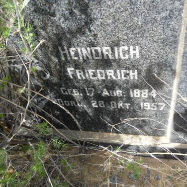 MULLER Heindrich Friedrich 1884-1957