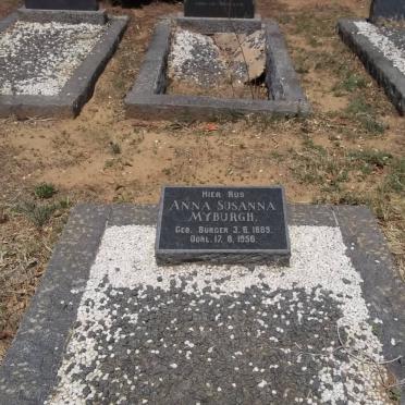 MYBURGH Anna Susanna nee BURGER 1889-1956