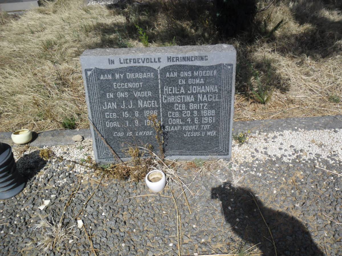 NAGEL Jan J.J. 1886-195? &amp; Heila Johanna Christina BRITZ 1888-1961