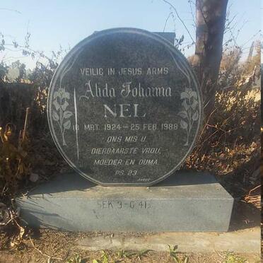 NEL Alida Johanna 1924-1988