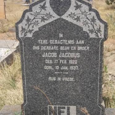 NEL Jacob Jacobus 1920-1937