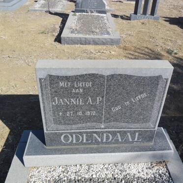 ODENDAAL Jannie A.P. -1972