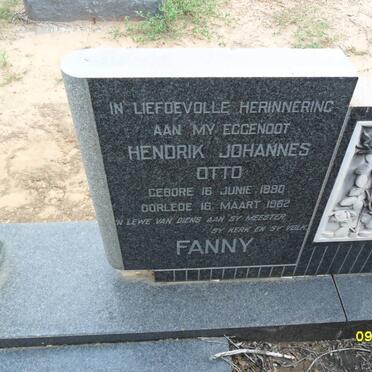 OTTO Hendrik Johannes 1880-1962