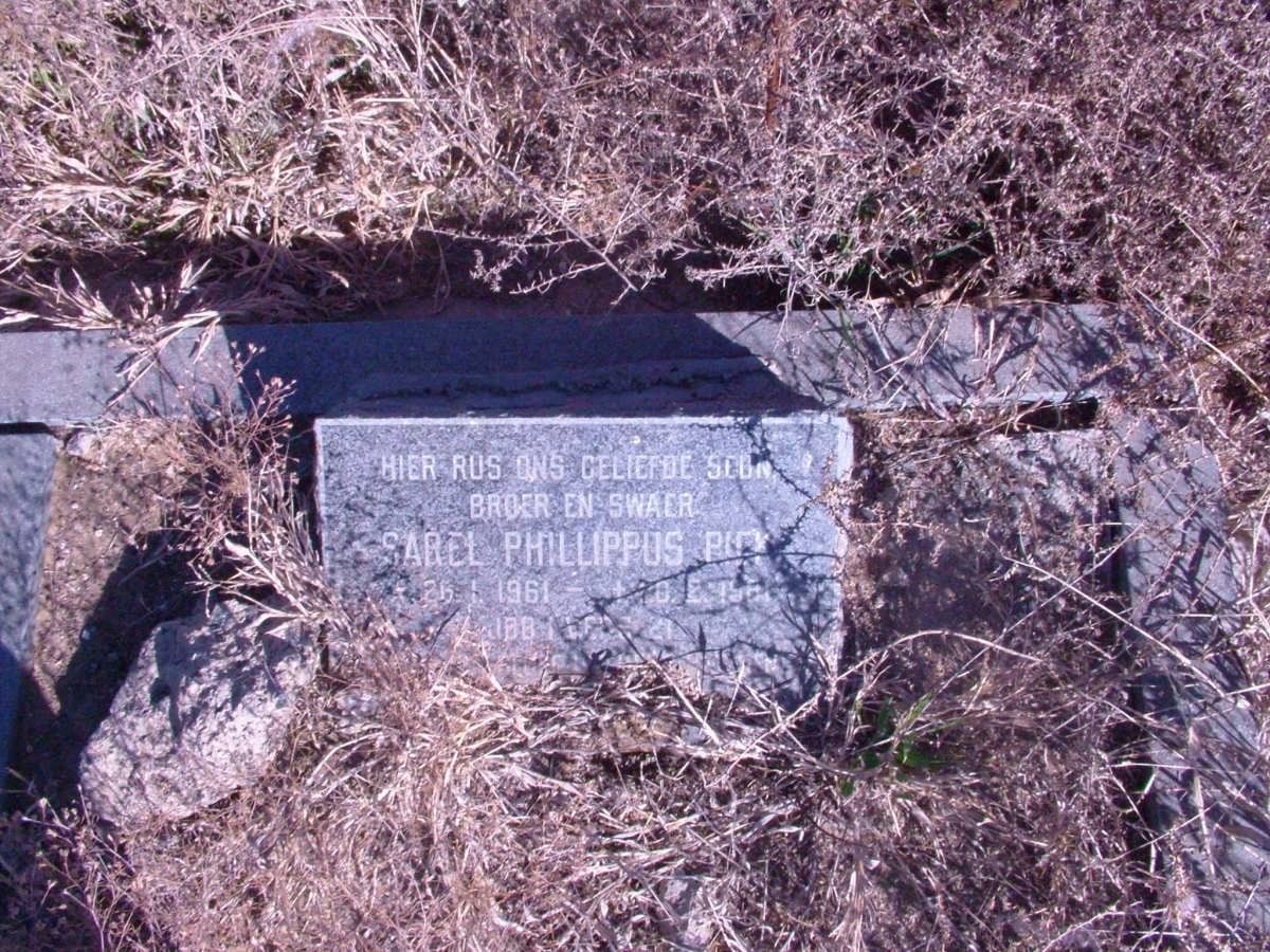 PIEK Sarel Phillippus 1961-1981