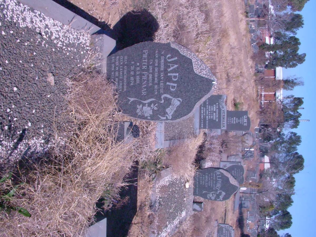 PIENAAR Pieter 1961-1974