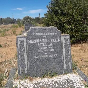 POTGIETER Martin Schalk Willem 1905-1948
