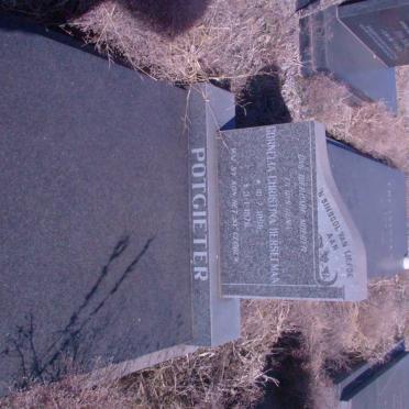 POTGIETER Cornelia Christina, formerley HERSELMAN 1895-1975