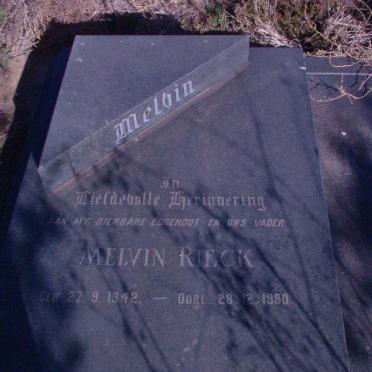 RIECK Melvin 1942-1980