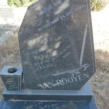 ROOYEN Ignatius Michal, van 1915-1976