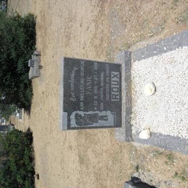 ROUX Fanie 1955-1956