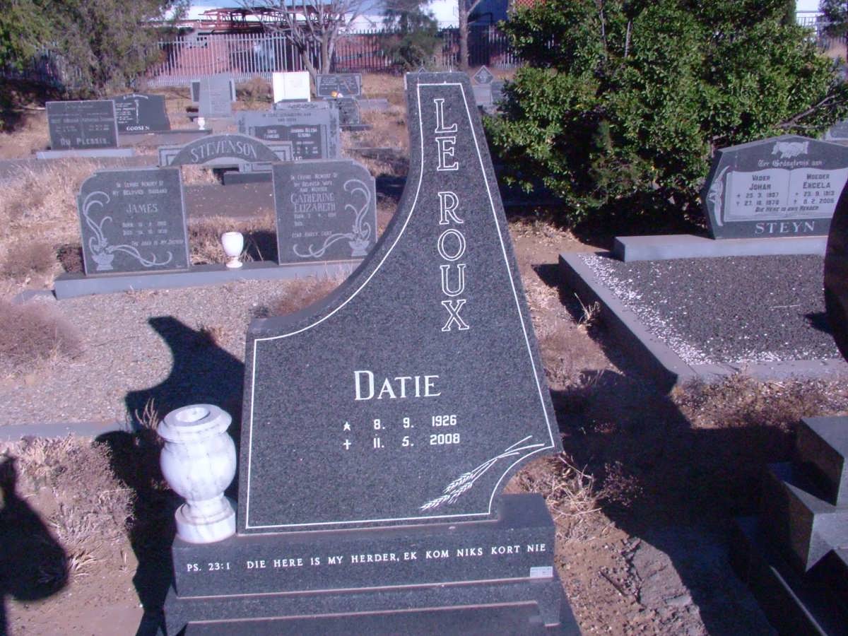 ROUX Datie, le 1926-2008