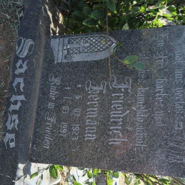 SACHSE Friedrich Hermann 1923-1997