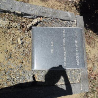 SCHOEMAN Hester Johanna nee DU PLESSIS 1874-1957