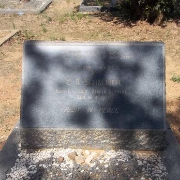 SCHNEIDER E.A. 1889-1950