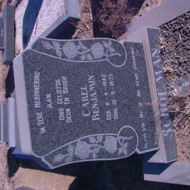 SCHOEMAN Carel Benjamin 1942-1973