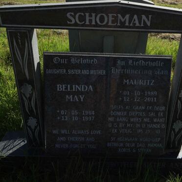 SCHOEMAN Belinda May 1964-1997 :: SCHOEMAN Mauritz 1989-2011