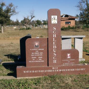 SCHLEBUSCH Alwyn Louis 1917-2008 &amp; ?