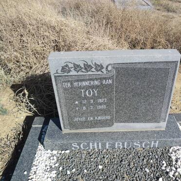 SCHLEBUSCH Toy 1927-1985