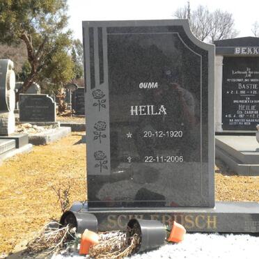 SCHLEBUSCH Heila 1920-2006