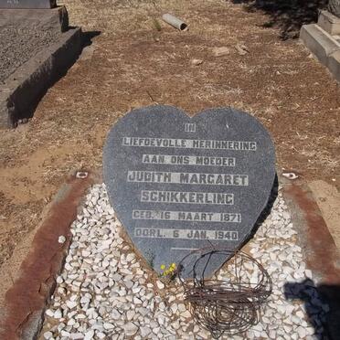 SCHIKKERLING Judith Margaret 1871-1940