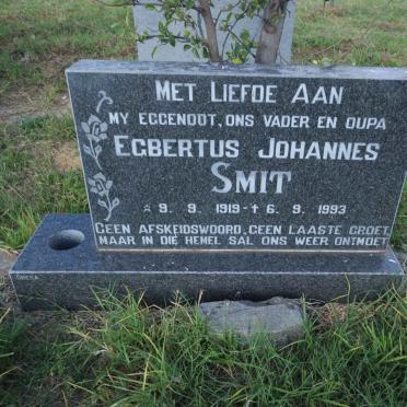 SMIT Egbertus Johannes 1919-1993