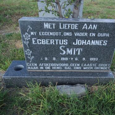 SMIT Egbertus Johannes 1919-1993