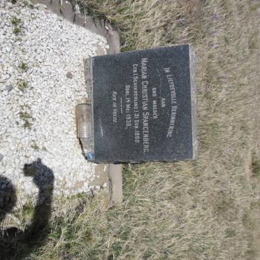 SPANGENBERG Marian Christian nee SCHIKKERLING 1860-1938