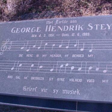 STEYN George Hendrik 1951-1983