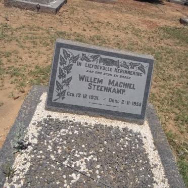 STEENKAMP Willem Machiel 1931-1955