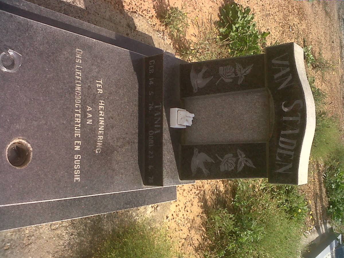 STADEN Tania, van 1976-1978