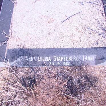 STAPELBERG Anna Louisa 1982